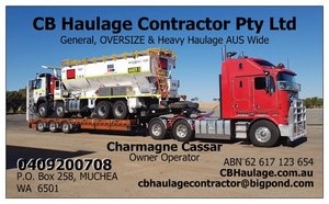 Machinery Transport Australia Wide  Competitive Rates EXTENDABLE FLOAT AND DROP DECK WIDNER
