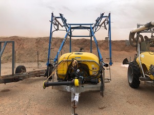 Under Action - 2001 Tornado Vineyard Sprayer