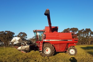 2000 CASE 2388 with 30' 1010 Front (on trailer)