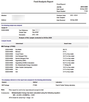 Oaten Hay 8x4x3 Bales + Freight (New Season 20/21)