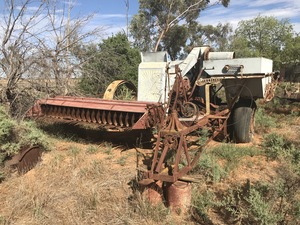 (A134) - Vintage Sunshine Header Harvester