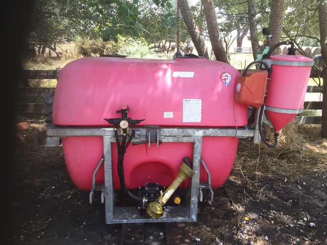 Silvan 3 point Linkage 1000 lt Sprayer