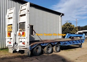 Tri Axle Low Loader Wanted  Does not have to be Registered