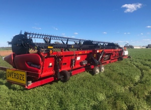 2014 Case IH 3152 Header 40ft Front & Trailer