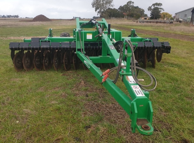 Under Auction- K Line 4m Speed tiller / Speed Discs - 2% Buyers Premium On All Lots