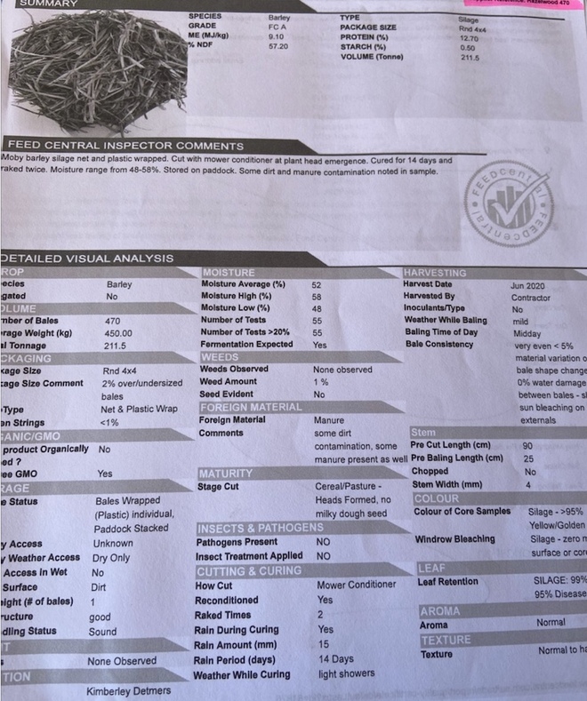 470 x Moby Barley 4x4 Silage