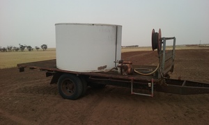 Farm Trailer with Tank