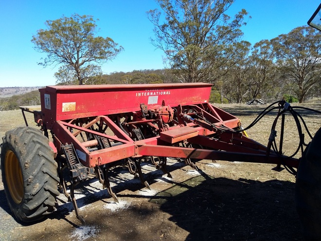 International 20 Run Combine Direct Drill Tynes and Points