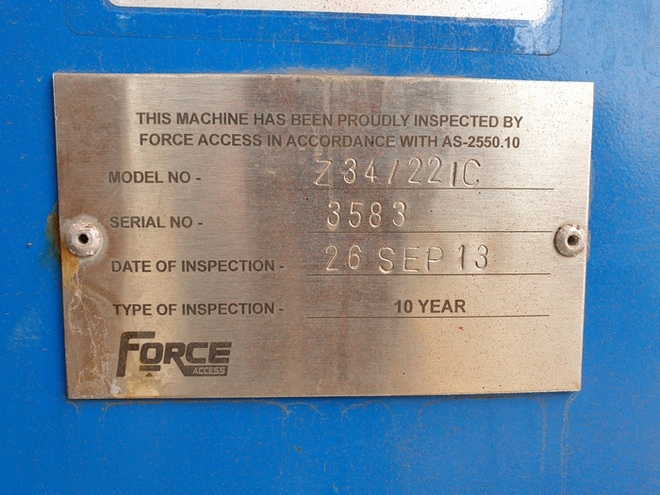 Genie Z-34/22 Boom Lift