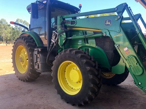 2020 John Deere 7230R Tractor with H480 Loader