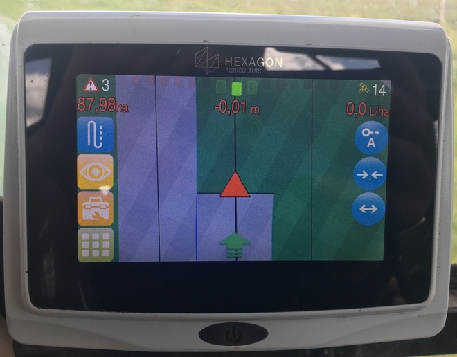 Hexagon Agriculture GPS Lightbar