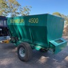 SOLD - Under Auction  - Seymour 4500 Spreader - 1000 wide Chain Floor.  4.5 cubic metre capacity. - 2% Buyers Premium on all lots