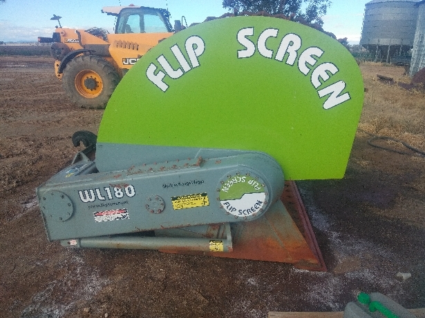Flip Screen WL180 Rotating Bucket