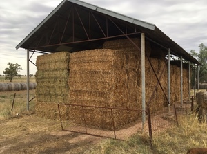 140mt Clover Hay 600kg 8x4x3 Bales