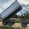 1998 Tefco 20 Tonne 3 axle Tipping Dog Trailer