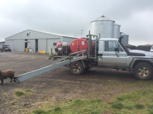 Silvan 1000L Slip on spray unit