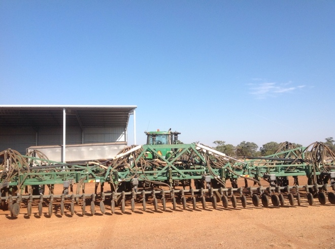 54ft Smale Multi-Vator Seeder Bar only