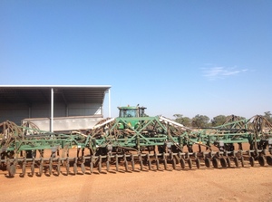 54ft Smale Multi-Vator Seeder Bar only