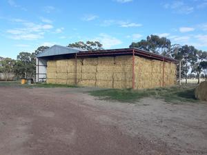 80 m/t Oaten Hay 8x4x3 Bales 