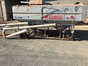 Hydraulic Macey grouper bin