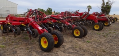 60ft Bourgault QDA Paralink 3320 Hoe  Drill Seeder