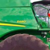 2013 John Deere S680 with 2013 12 Mtr 640 Draper front on 2016 Leith Trailer