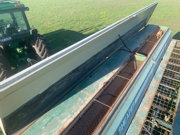 Shearer TCD with K-Line rotary harrows