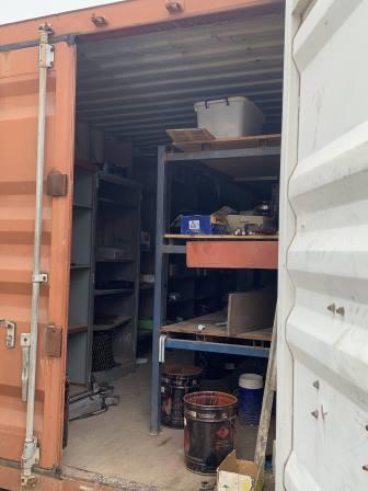 20 Ft Container with Shelving