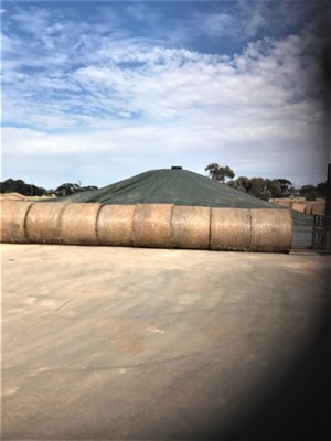 GRAIN BUNKER COVER/TARP  - 42m X 20m  Brand New - Canvacon 7000 Material