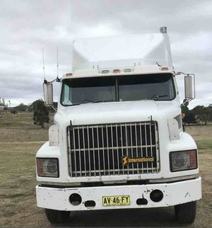 INTERNATIONAL SLINE PRIME MOVER. PTO, REBUILT MOTOR.