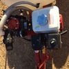Croplands 300 Litre trailed sprayer with Vertiboom. Honda driven motor. As new, never used.