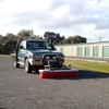 4x4 Ford Courier Space cab with Grain Sweeper.