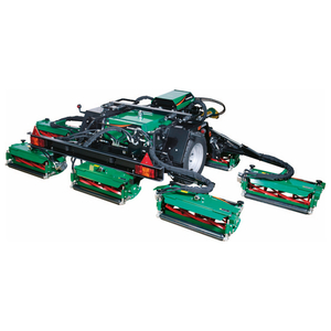 Ransomes 7 Reel Gang Mower trailered 