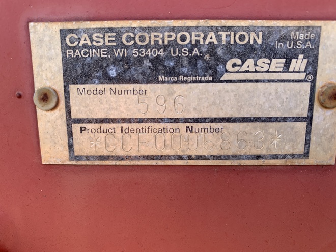 Case 596 72 Plate Offsets