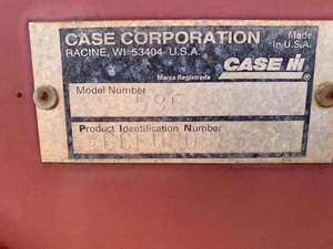 Case 596 72 Plate Offsets