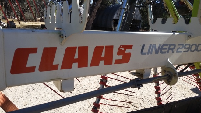 Claas Liner 2900 Twin rotor 