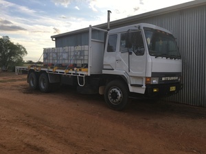  1988 Mitsubishi Bogie Drive Table Top Truck, It has passed the RMS Inspection