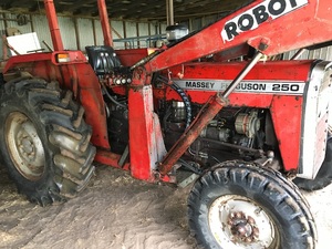 Massey Ferguson 250 Tractor with FEL