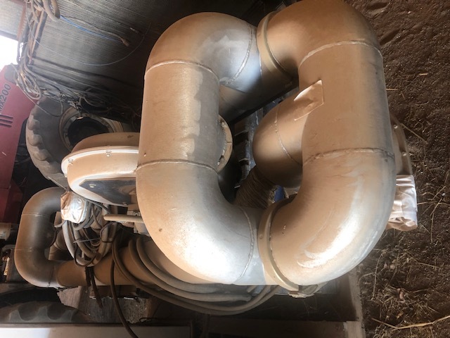 John Deere 9420 Exhaust Cooling System