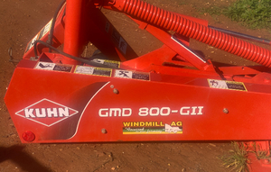 Kuhn Mower GMD 800-GII