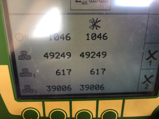 2010 Krone 1290HDP Baler