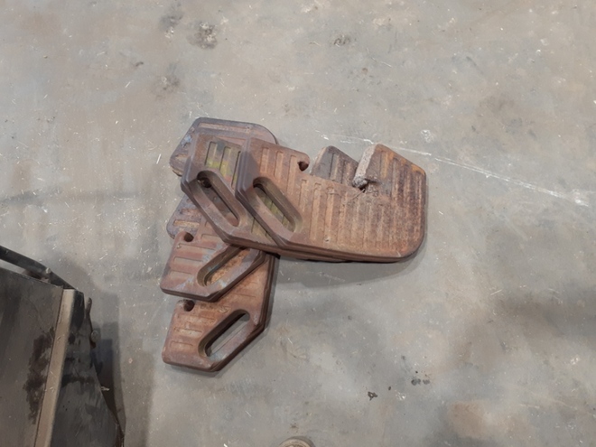 John Deere Weights and Weight Frame