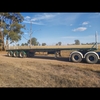 1999 Barker 44ft Tri-Axle Flat Top Traler