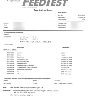 50mt Wheaten Hay 8x4x3 Bales New Season