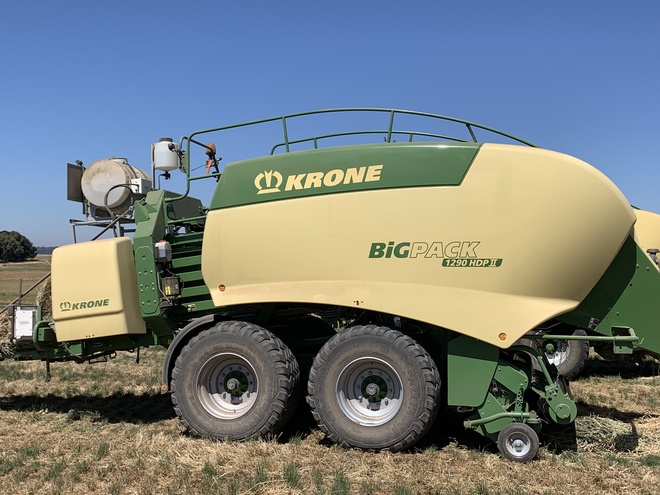 Krone HDP2 8 string big square baler