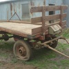 Vintage Hay/Market Trailer