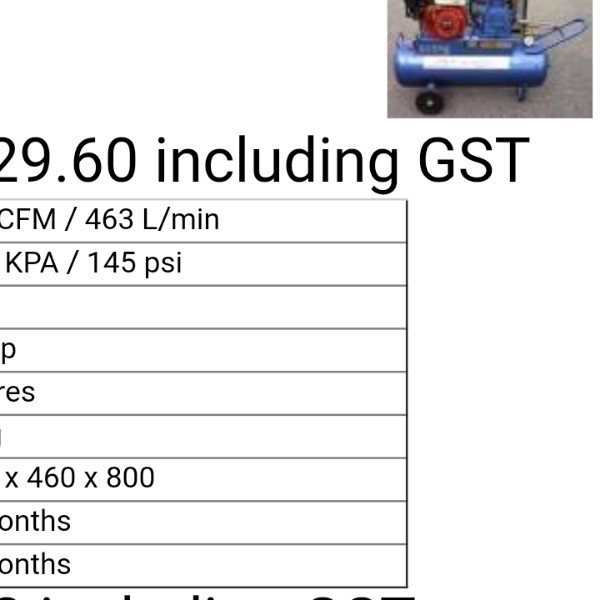 K17p air compressor 