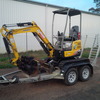 1.7T Mini Excavator for Hire or Sale