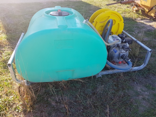 600 Litre Rapid Slip on Fire Fighter /Spray Unit 