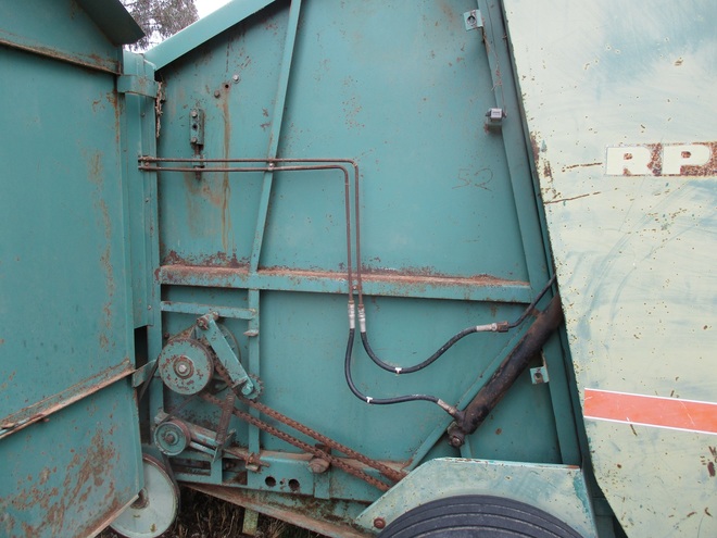 Round Hay Baler